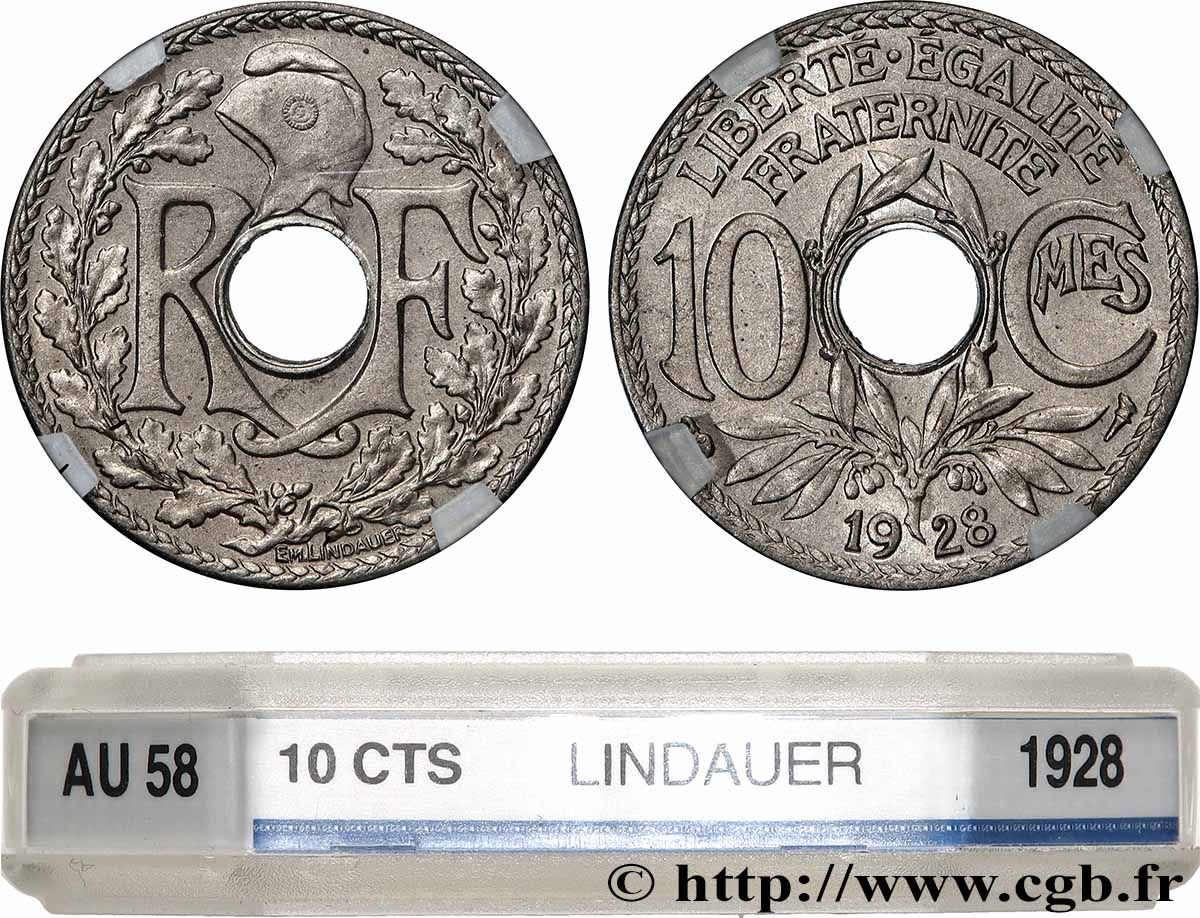 10 centimes Lindauer 1928  F.138/15 SUP58 GENI