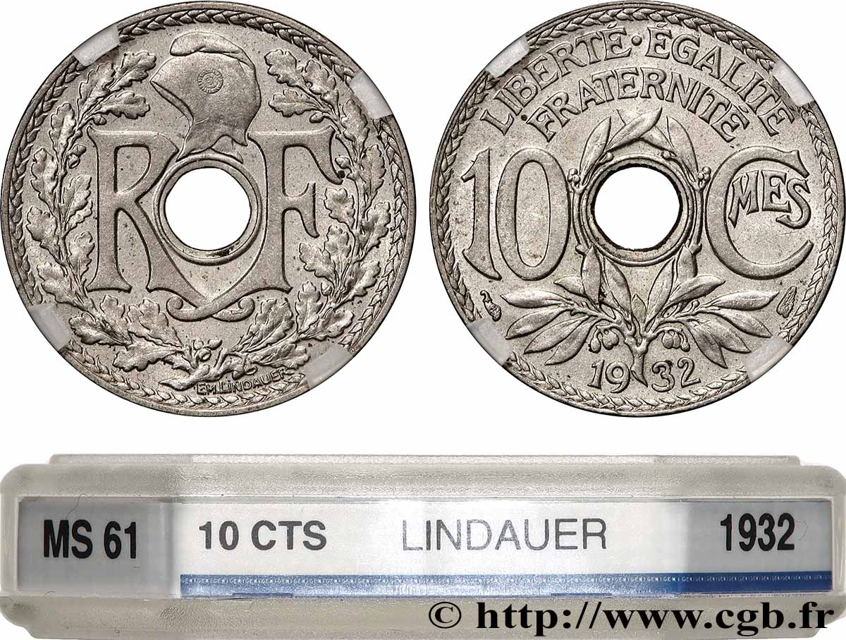 10 centimes Lindauer 1932  F.138/19 SUP61 GENI