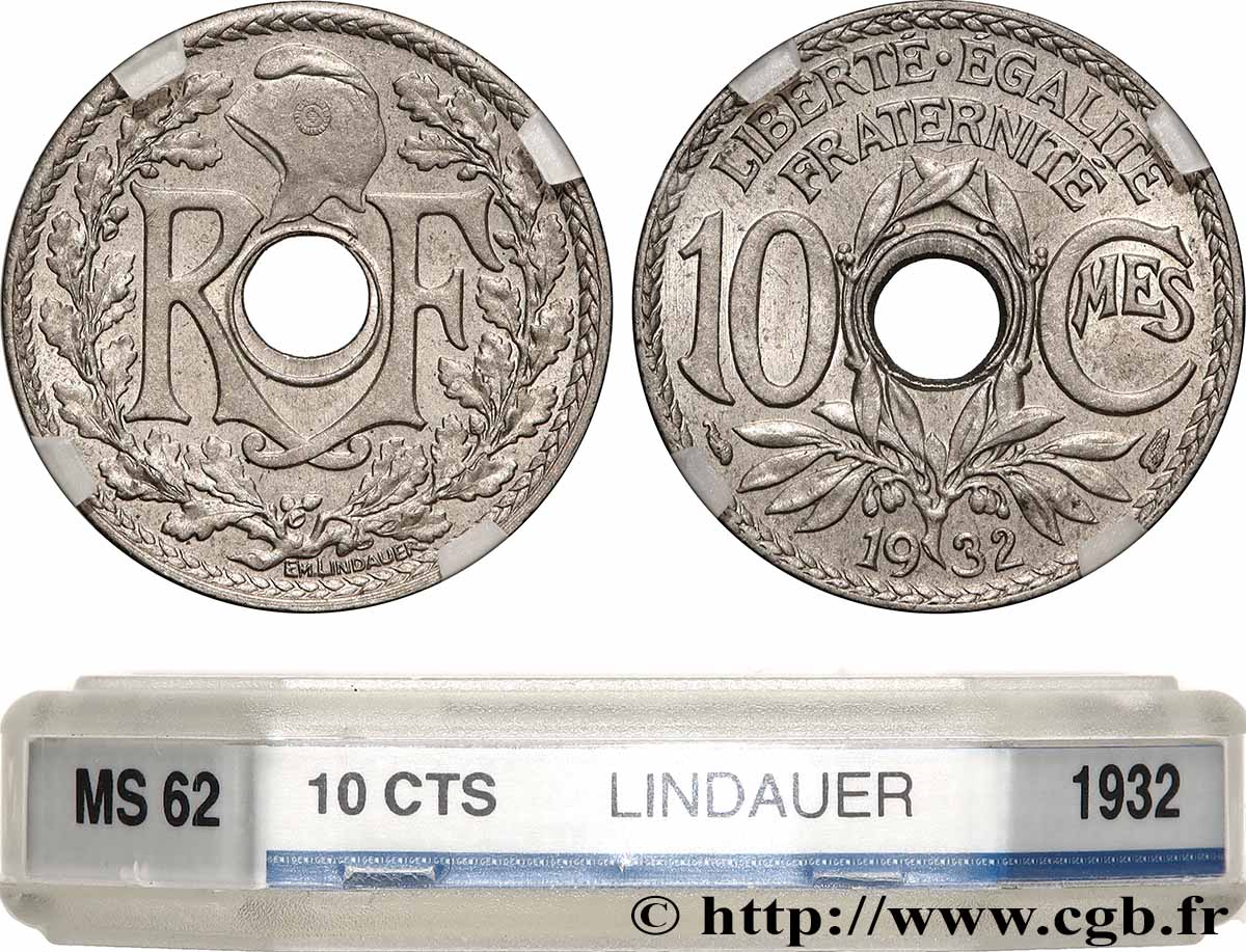 10 centimes Lindauer 1932  F.138/19 SUP62 GENI