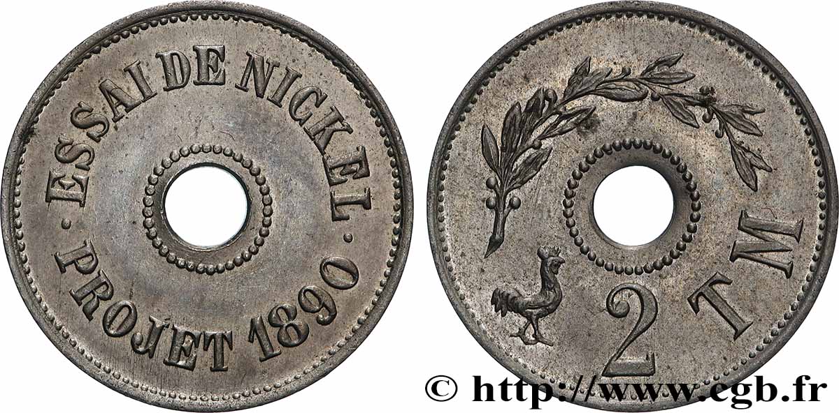 Essai TM 2 1890  GEM.260 1 var. SPL 