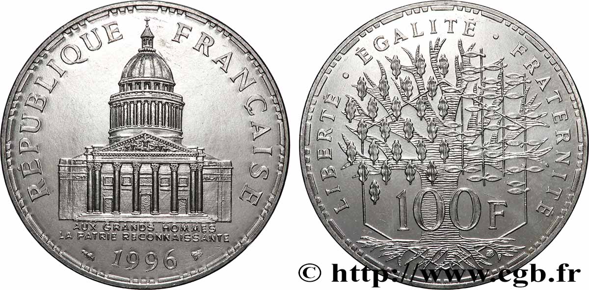 100 francs Panthéon 1996  F.451/18 SPL 