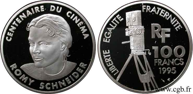 Belle Epreuve 100 francs Romy Schneider 1995  F.1655 2 FDC70 