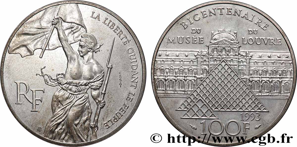 Essai de 100 francs Liberté guidant le peuple 1993  F.461/1 SPL 