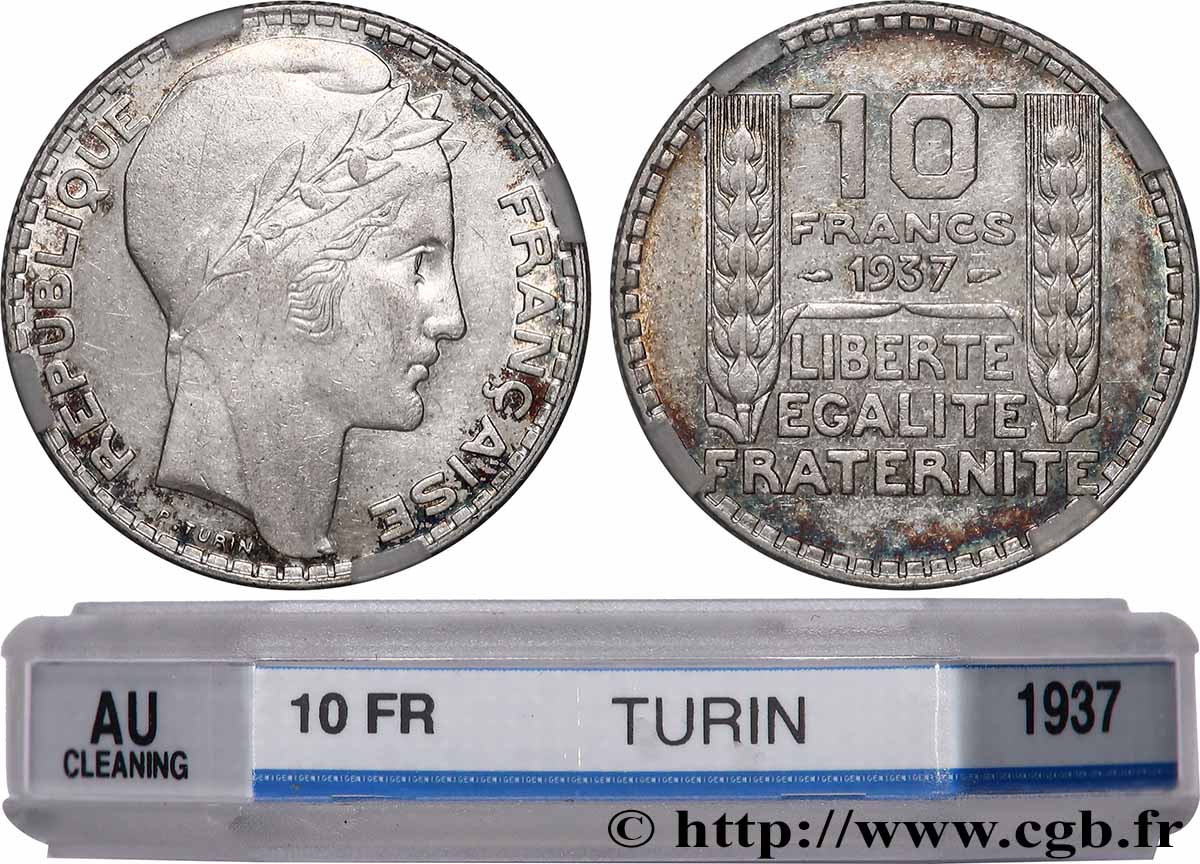 10 francs Turin 1937  F.360/8 TTB+ GENI