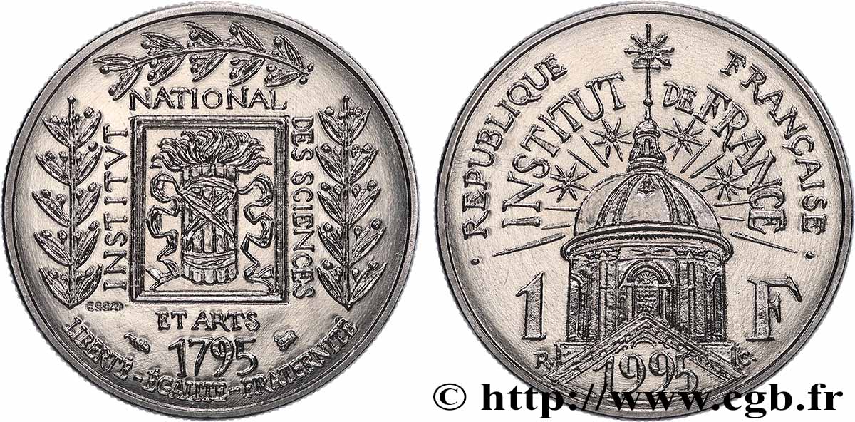 Essai de 1 franc Institut de France 1995 Pessac F.230/1 FDC 