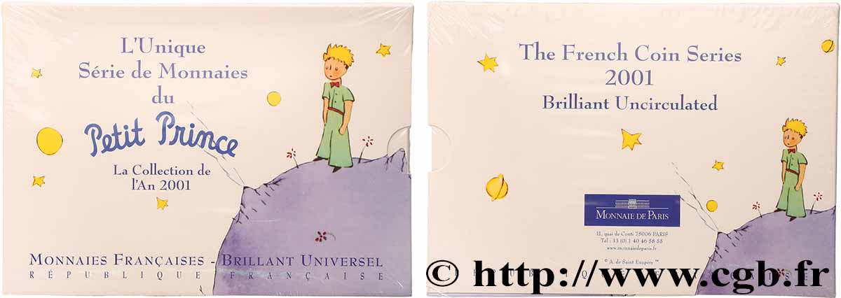 Série Brillant Universel Petit Prince 2001 Paris F.5200/32 ST 
