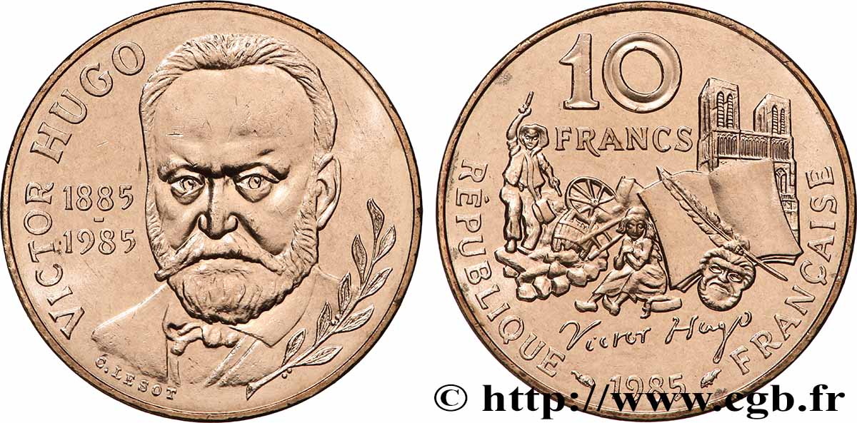 10 francs Victor Hugo 1985  F.370/2 MS 