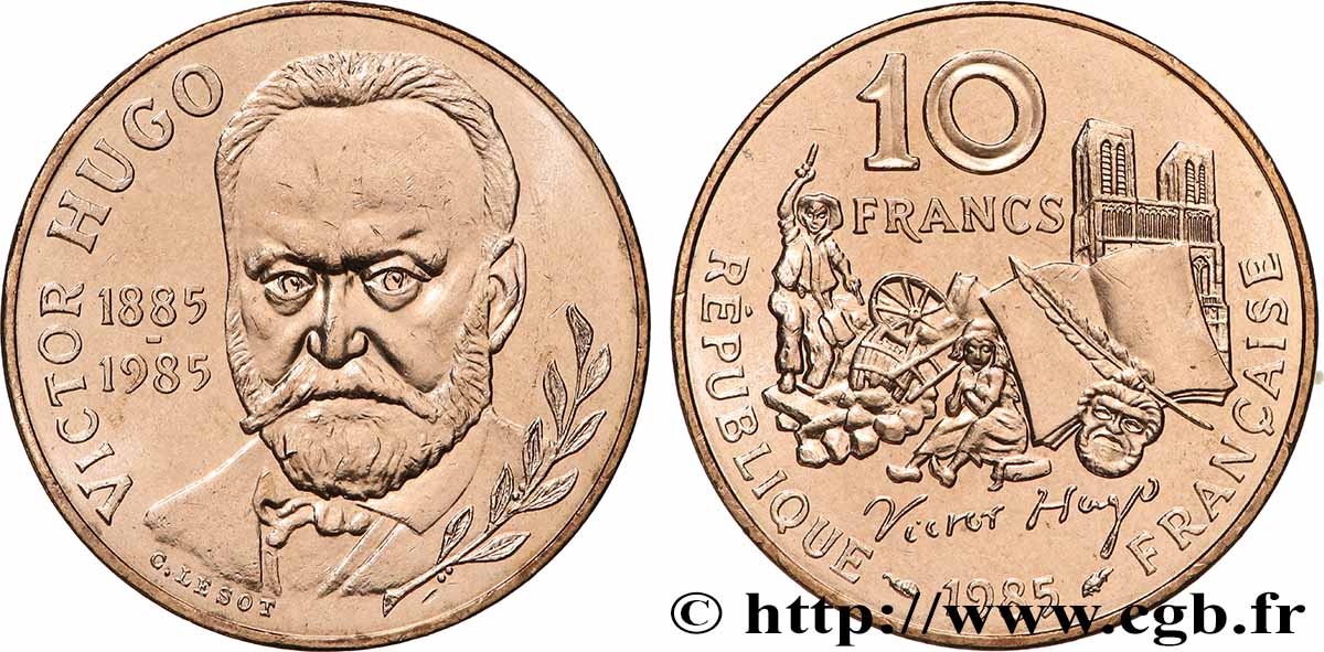 10 francs Victor Hugo 1985  F.370/2 MS 