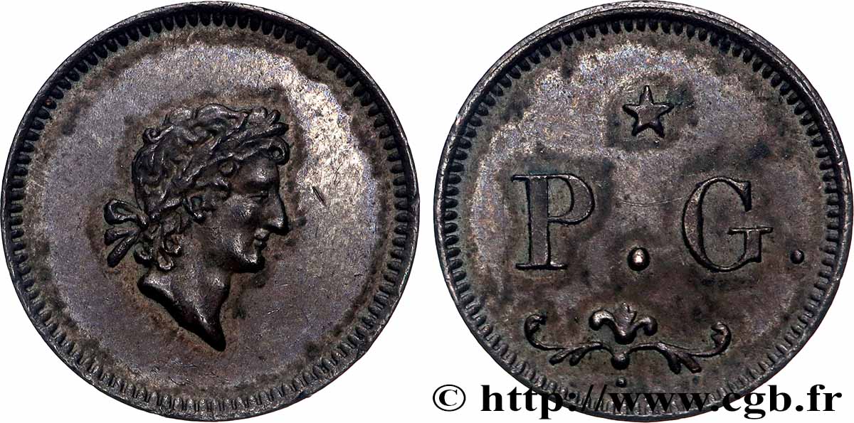 Essai au module du quart de franc par Gengembre n.d.  T.T.1504.2  VZ 