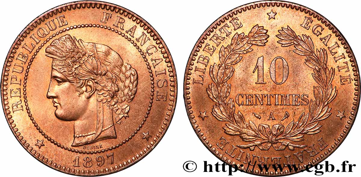 10 centimes Cérès 1897 Paris F.135/44 SC64 