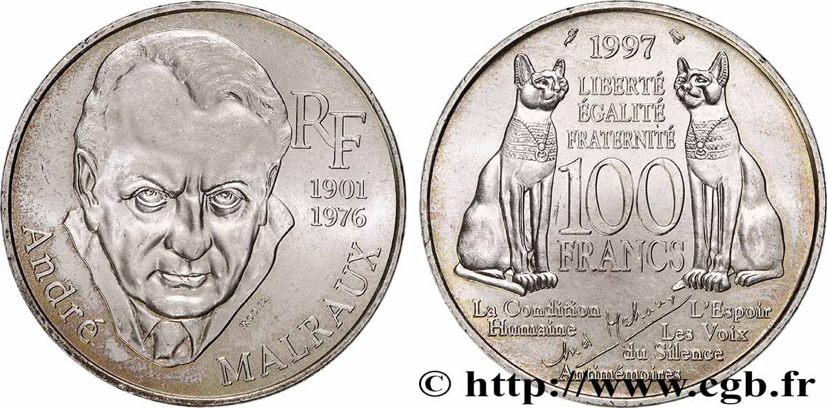 100 francs Malraux 1997  F.465/2 SUP+ 