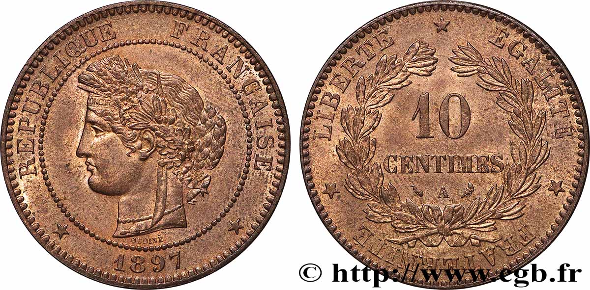 10 centimes Cérès 1897 Paris F.135/44 SC64 