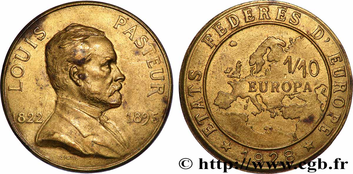 1/10 Europa 1928  Maz.2620  AU 