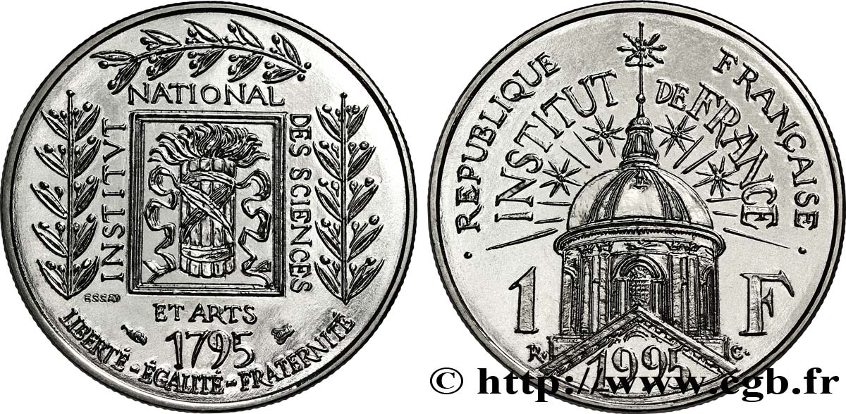 Essai de 1 franc Institut de France 1995 Pessac F.230/1 FDC68 