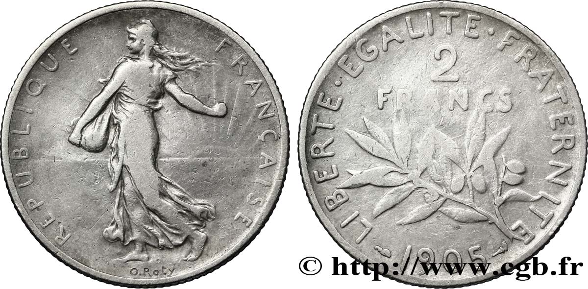 2 francs Semeuse 1905  F.266/9 B8 