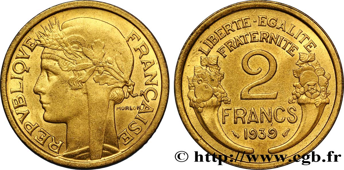 2 francs Morlon 1939 F.268/12 fmd_127758 Modernes