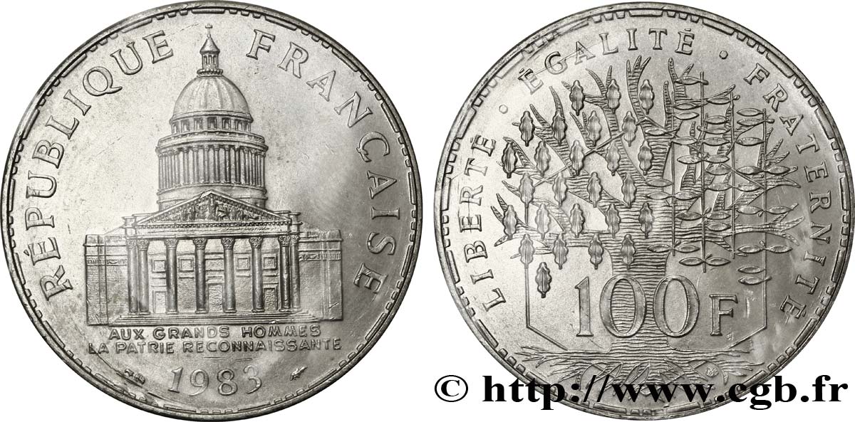 100 francs Panthéon 1983  F.451/3 VZ60 