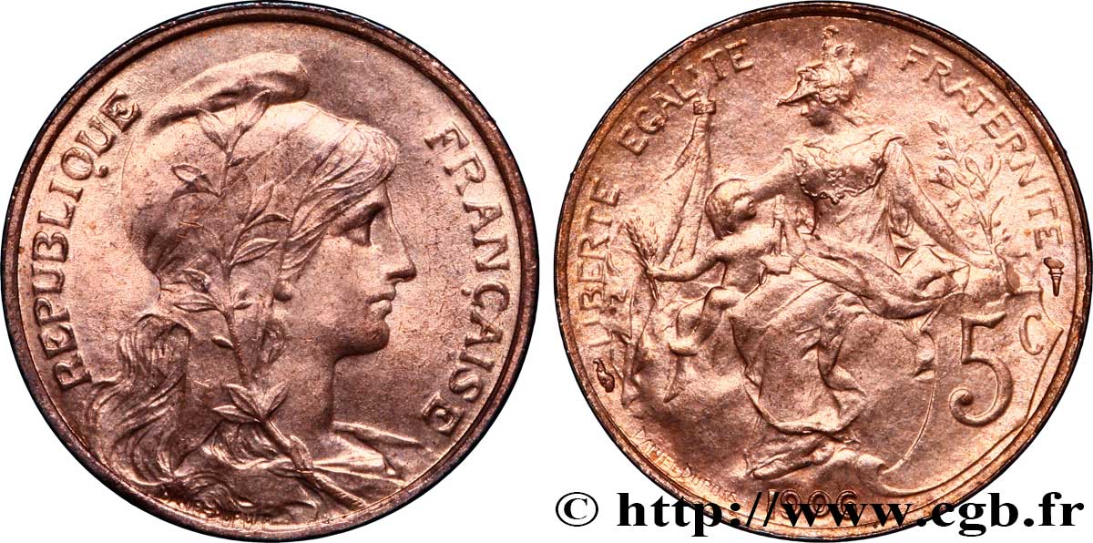 5 centimes Daniel-Dupuis 1906  F.119/16 SUP58 