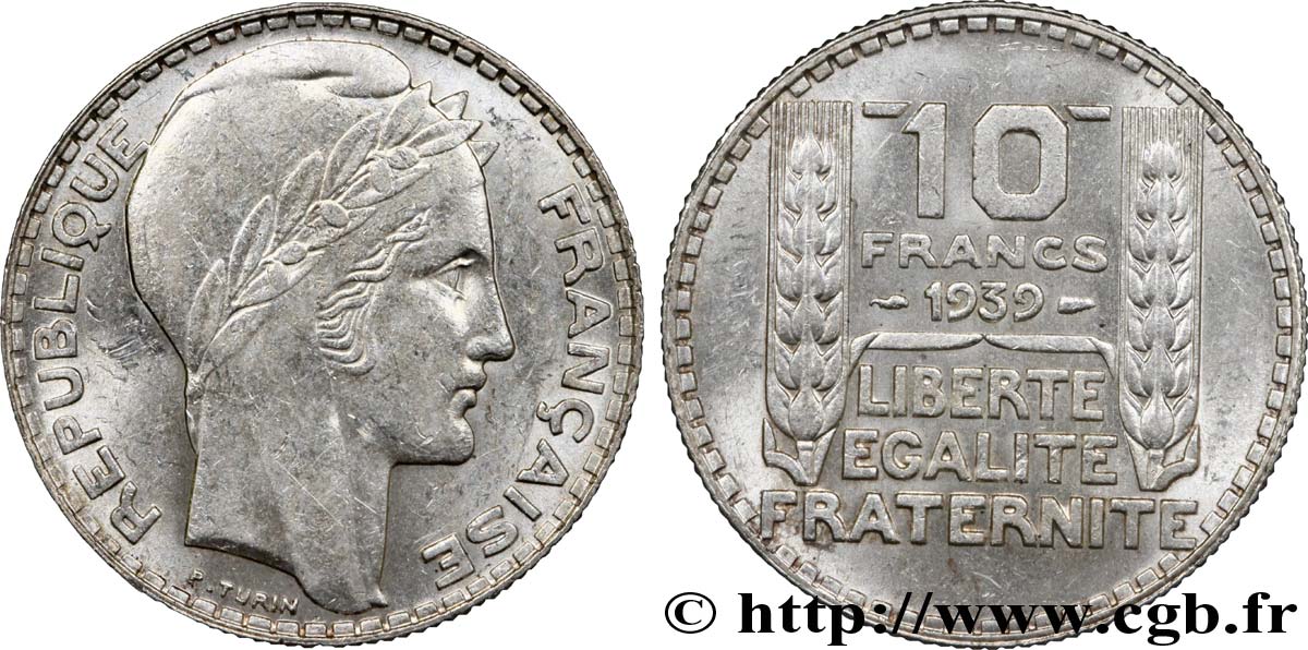 10 francs Turin 1939  F.360/10 BB53 