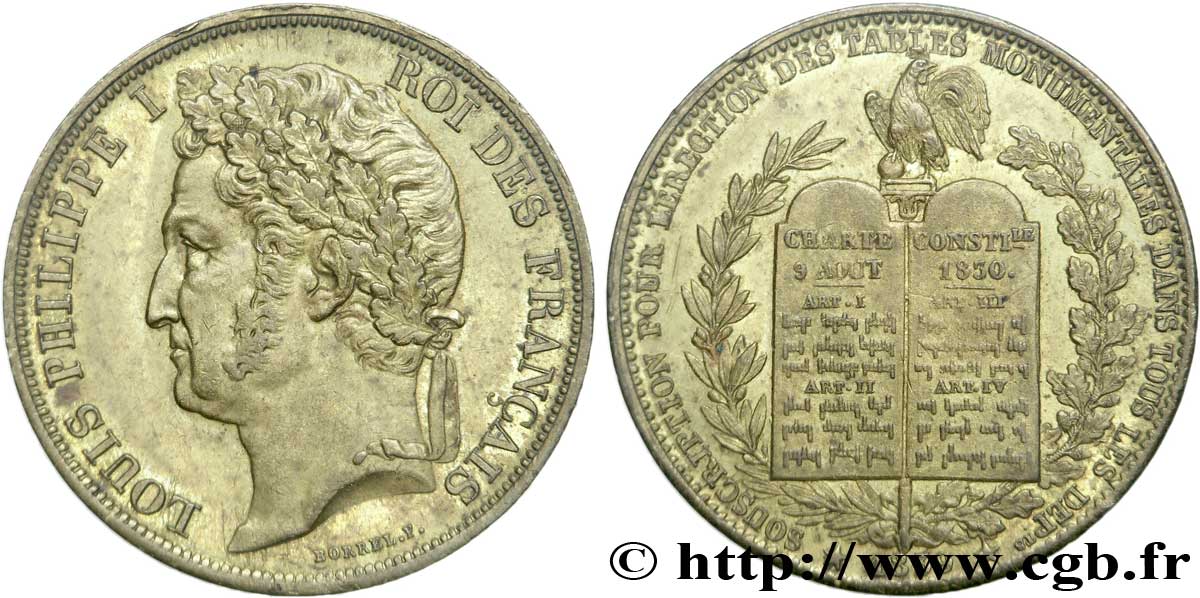 Module du décime - Série à la Charte 1839   SUP58 