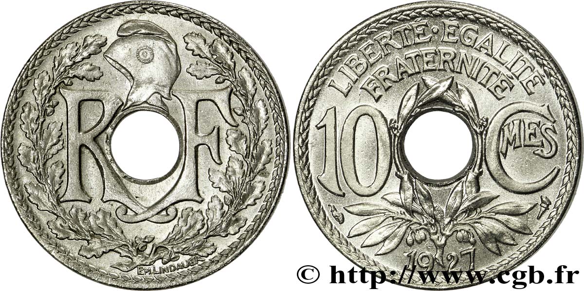 10 centimes Lindauer 1927  F.138/14 fST63 