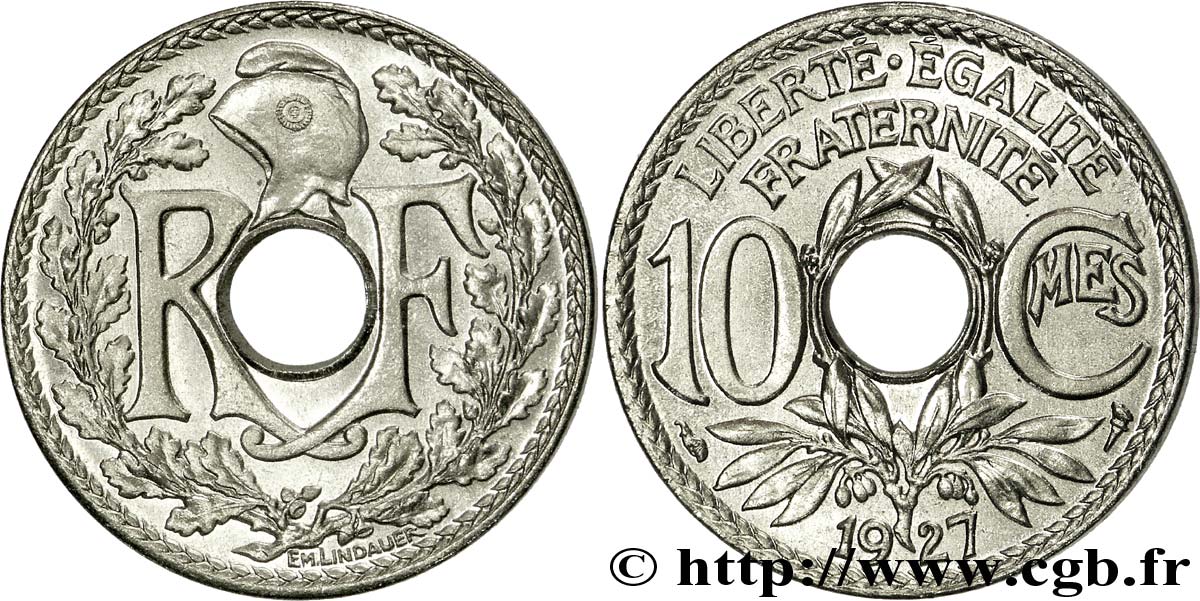 10 centimes Lindauer 1927  F.138/14 fST64 