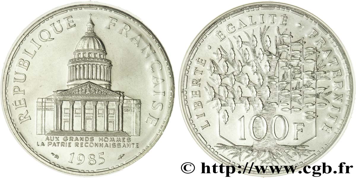 100 francs Panthéon 1985  F.451/5 MS 