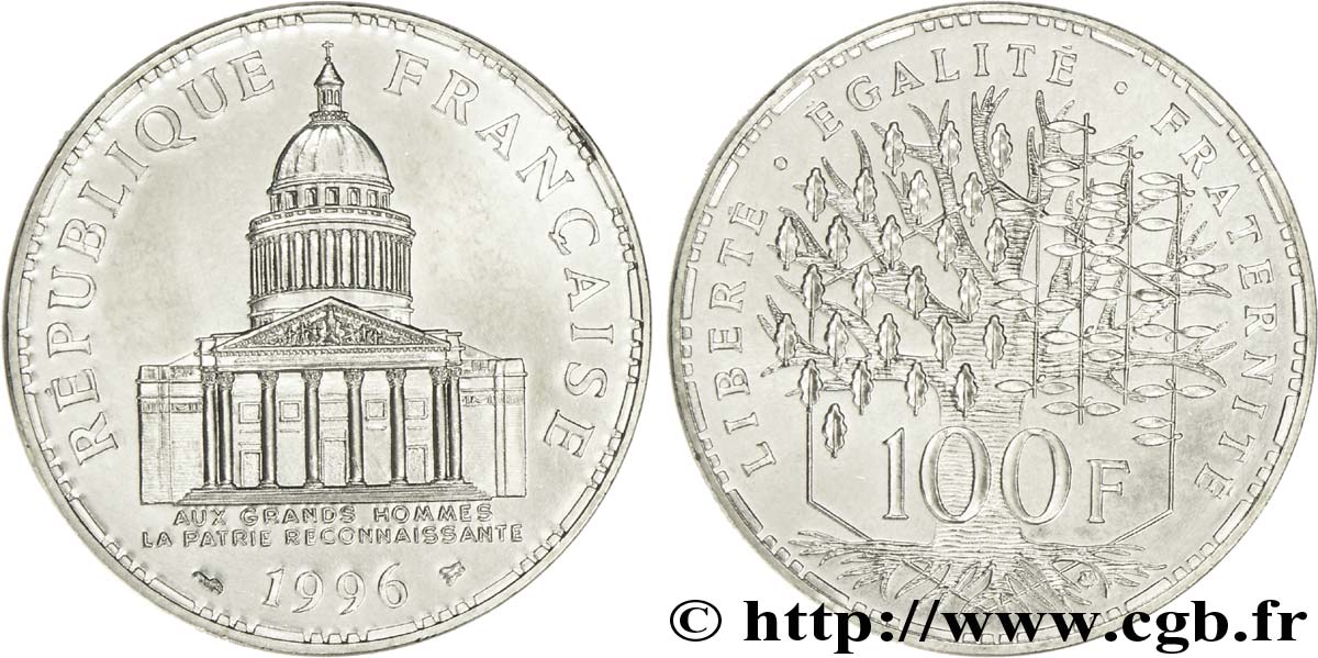 100 francs Panthéon 1996  F.451/18 fST63 