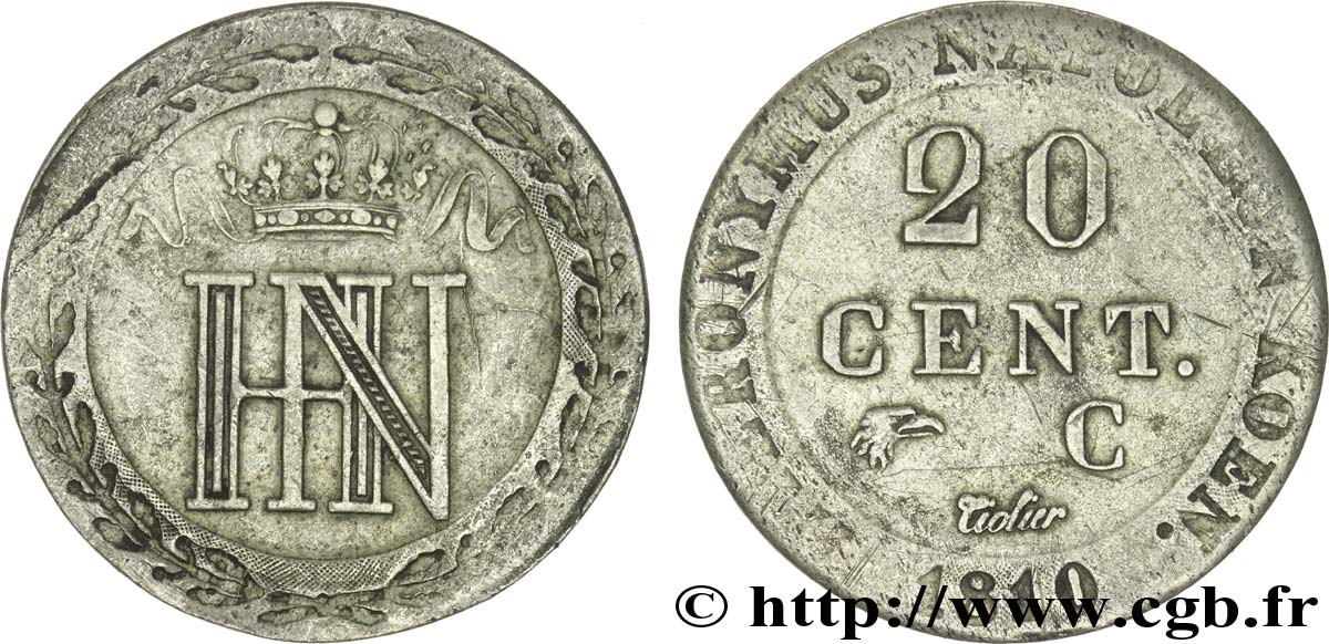 20 cent. 1810 Cassel VG.2028  TB35 