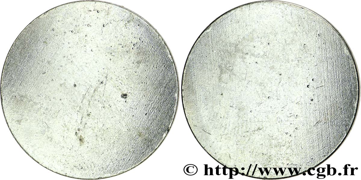 Flan de 1 franc Semeuse, nickel, Composition : Cu (75%) et Ni (25%). 1958  F.226/ var. MS 