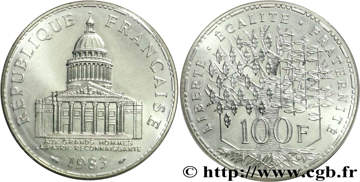 100 francs Panthéon 1983  F.451/3 ST 