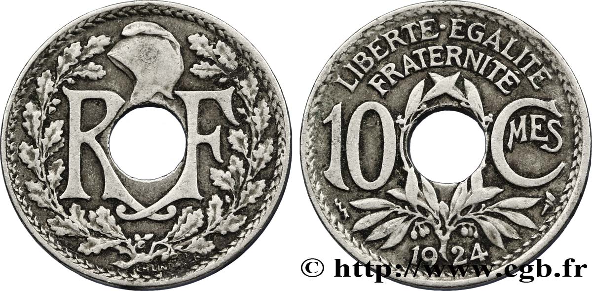 10 centimes Lindauer 1924 Poissy F.138/11 TTB40 