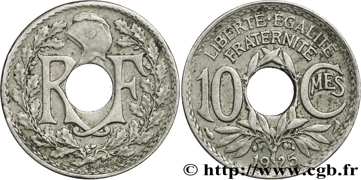 10 centimes Lindauer 1925  F.138/12 TB30 