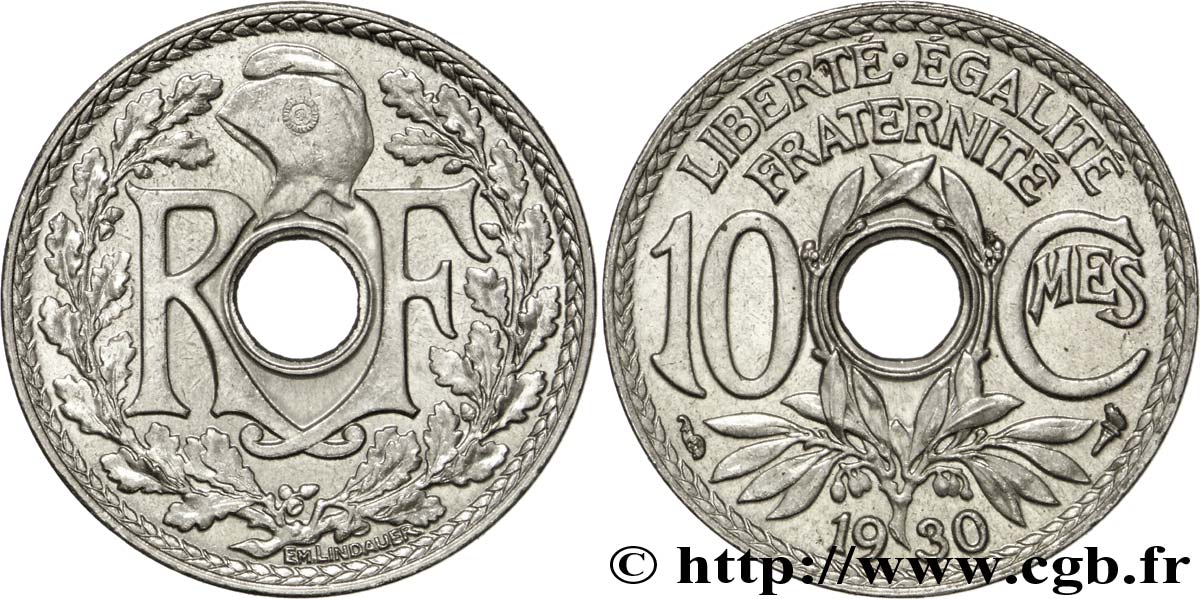 10 centimes Lindauer 1930  F.138/17 SUP61 