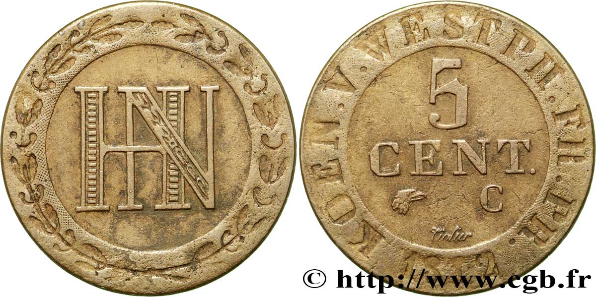 5 cent. 1812 Cassel VG.2035  TTB48 
