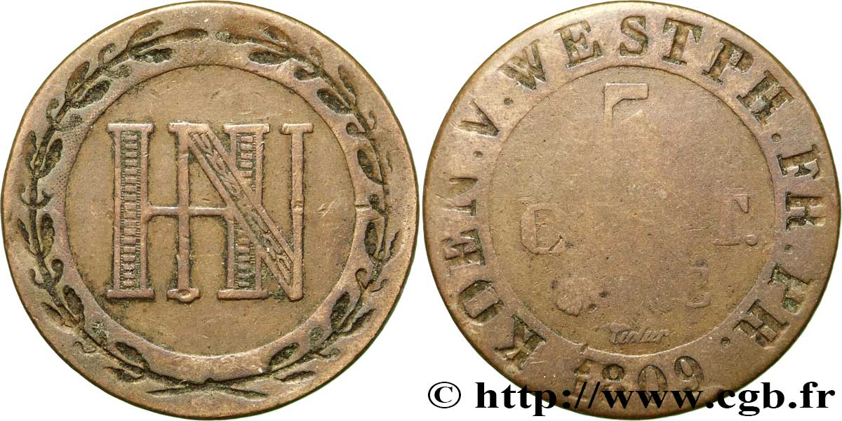 5 cent. 1809 Cassel VG.2034  B12 