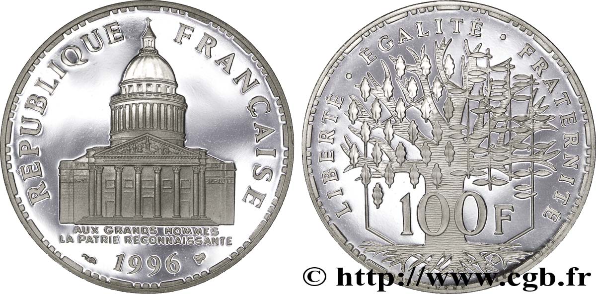 100 francs Panthéon 1996  F.451/19 FDC65 