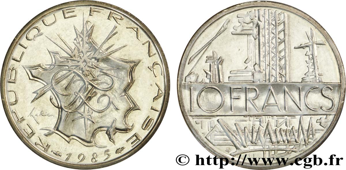10 francs Mathieu 1985 Pessac F.365/13 ST 