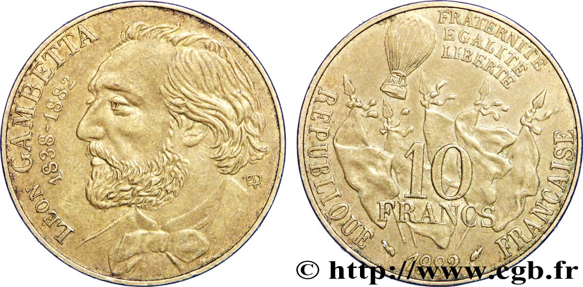 10 francs Gambetta 1982  F.366/2 MBC45 