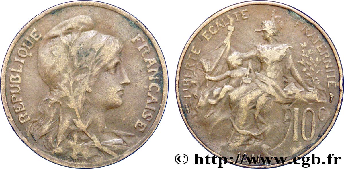 10 centimes Daniel-Dupuis 1911  F.136/20 BB40 