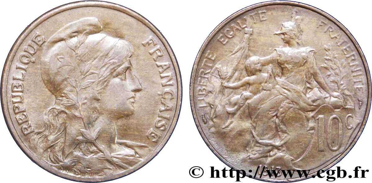 10 centimes Daniel-Dupuis 1913  F.136/22 BB54 