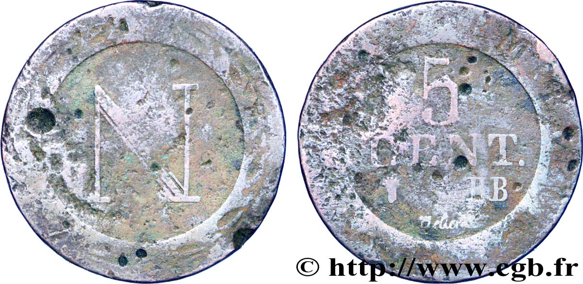 5 cent. 1808 Strasbourg VG.2057  G5 
