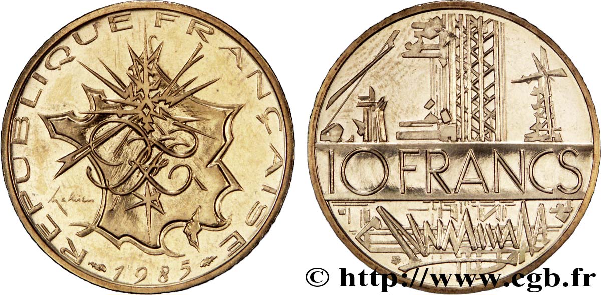 10 francs Mathieu 1985 Pessac F.365/13 MS 