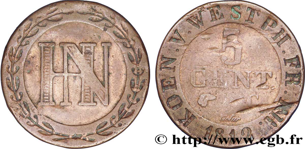 5 cent. 1812 Cassel VG.2035  TB15 