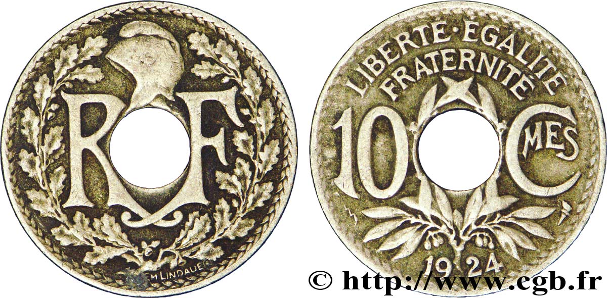 10 centimes Lindauer 1924 Poissy F.138/11 BC35 