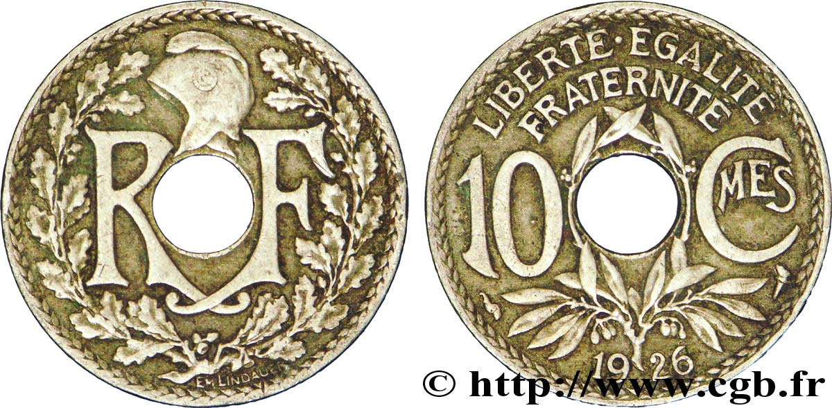 10 centimes Lindauer 1926  F.138/13 TTB45 