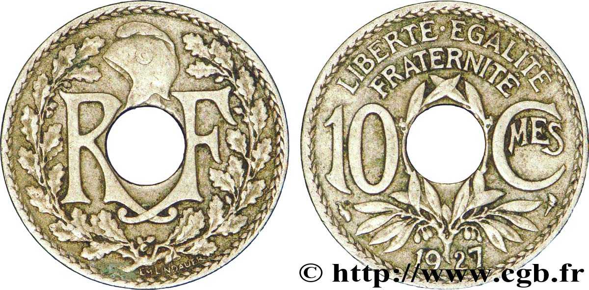 10 centimes Lindauer 1927  F.138/14 XF40 