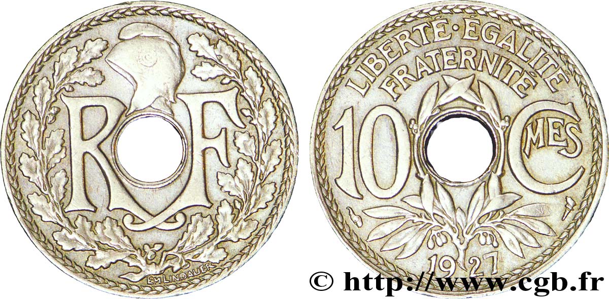 10 centimes Lindauer 1927  F.138/14 TTB48 