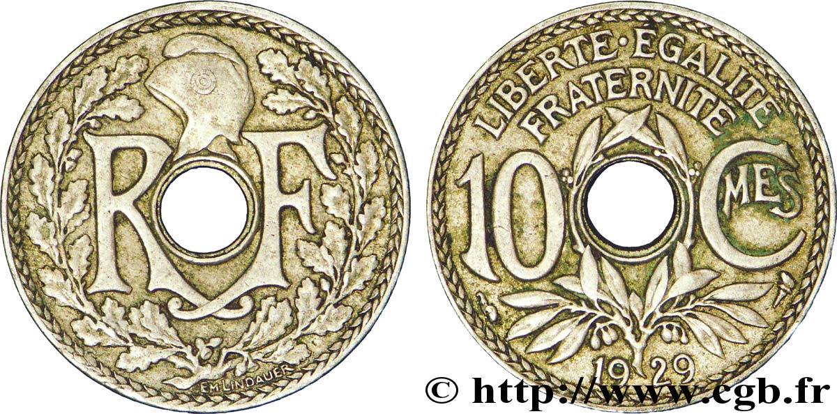 10 centimes Lindauer 1929  F.138/16 TTB48 