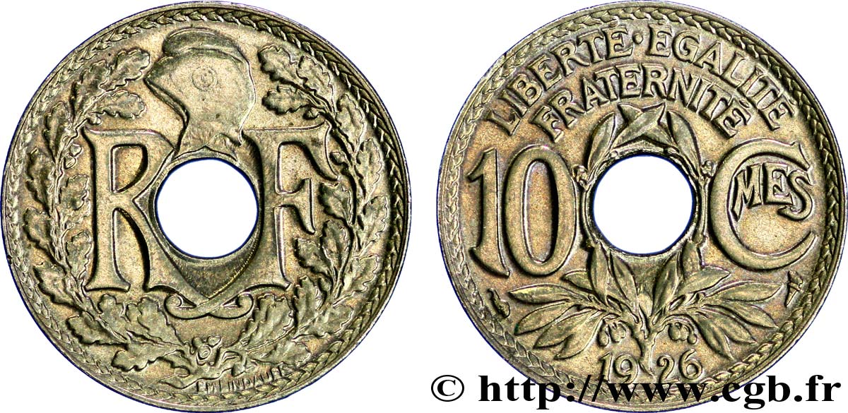 10 centimes Lindauer 1926  F.138/13 AU58 
